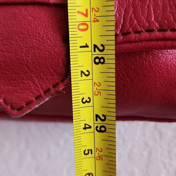 2 for $25 Cute Nine West Red Vintage Small Crossbody Bag - Picture 7 of 8